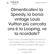 Carica l'immagine nel visualizzatore di Gallery, Louis Vuitton "Looping" Bag