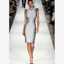Carica l'immagine nel visualizzatore di Gallery, Alexander McQueen "Optical" Dress Runway Resort Collection 2009