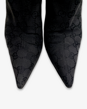 Carica l'immagine nel visualizzatore di Gallery, Gucci Black Monogram Boots Tom Ford Era 2000s