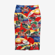 Carica l'immagine nel visualizzatore di Gallery, D&G "Japanese illustrations" Skirt S/S 2000