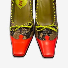 Carica l'immagine nel visualizzatore di Gallery, Miu Miu "Phython" Heels S/S 1999