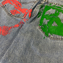 Carica l'immagine nel visualizzatore di Gallery, Moschino Jeans "Hand Painted" Jeans S/S 1993