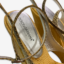 Carica l'immagine nel visualizzatore di Gallery, Dolce & Gabbana "Sicily - Raffia & Fruits" Wedges S/S 2013