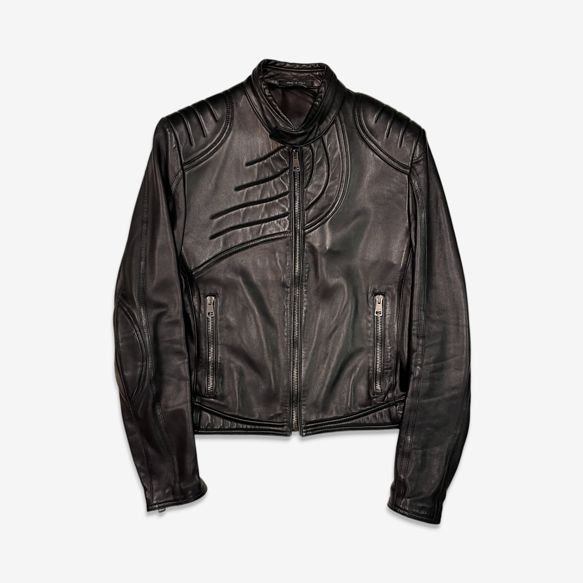 ジャケット・アウター GUCCI Tom Ford era Rider's jacket Black Gucci Tom Ford Era Biker Jacket F/W 2000 – SANGUEBLU VENEZIA