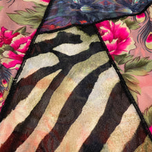 Carica l'immagine nel visualizzatore di Gallery, Kenzo Jeans "Flowers Animalier" Print Mesh Top