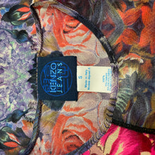 Carica l'immagine nel visualizzatore di Gallery, Kenzo Jeans "Flowers Animalier" Print Mesh Top