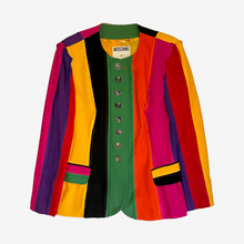 Carica l'immagine nel visualizzatore di Gallery, Moschino Couture "Multicolor" Jacket S/S 1991
