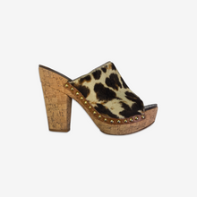 Carica l'immagine nel visualizzatore di Gallery, Miu Miu "Pony Hair" Clogs 2000s