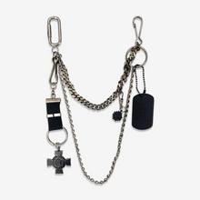 Carica l'immagine nel visualizzatore di Gallery, Rare Jean Paul Gaultier "Chain charms" 1980s