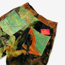 Carica l'immagine nel visualizzatore di Gallery, Vivienne Westwood Velvet Print Jeans "Anglomania" F/W 1993