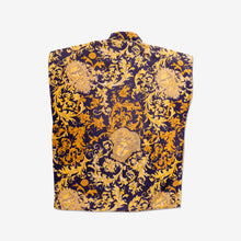 Carica l'immagine nel visualizzatore di Gallery, Versace Jeans Couture Black Gold Baroque Shirt