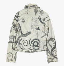 Carica l'immagine nel visualizzatore di Gallery, Just Cavalli "Snakes" Printed Jeans Jacket