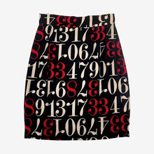 Carica l'immagine nel visualizzatore di Gallery, Moschino Cheap And Chic "Numbers" Skirt
