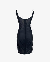 Carica l&#39;immagine nel visualizzatore di Gallery, Dolce &amp; Gabbana &quot;Black Corset&quot; Dress F/W 1991
