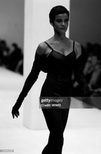 Carica l&#39;immagine nel visualizzatore di Gallery, Dolce &amp; Gabbana &quot;Black Corset&quot; Dress F/W 1991
