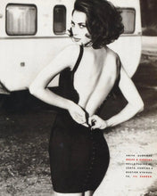 Carica l&#39;immagine nel visualizzatore di Gallery, Dolce &amp; Gabbana &quot;Black Corset&quot; Dress F/W 1991
