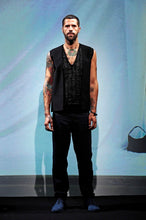 Carica l&#39;immagine nel visualizzatore di Gallery, Maison Martin Margiela Leather Bands Sweater S/S 2011
