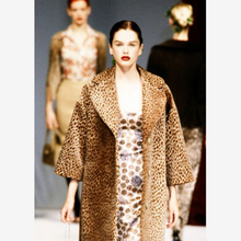 Carica l&#39;immagine nel visualizzatore di Gallery, Dolce &amp; Gabbana &quot;Leopard&quot; Printed Dress F/W 1996
