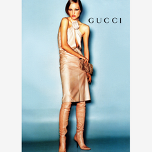 Carica l&#39;immagine nel visualizzatore di Gallery, Gucci Leather Dress Tom Ford Era F/W 1999
