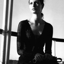 Carica l&#39;immagine nel visualizzatore di Gallery, Dolce &amp; Gabbana &quot;Black Knit Crochet&quot; Maxi Skirt S/S 1997
