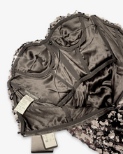 Carica l&#39;immagine nel visualizzatore di Gallery, Dolce &amp; Gabbana &quot;Silver Sequin&quot; Mini Dress 2000s
