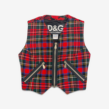 Carica l&#39;immagine nel visualizzatore di Gallery, D&amp;G &quot;Patchwork&quot; Gilet F/W 1994
