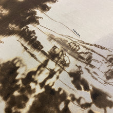 Carica l&#39;immagine nel visualizzatore di Gallery, Prada &quot;Landscape and Temple&quot; Skirt F/W 2004
