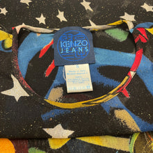 Carica l&#39;immagine nel visualizzatore di Gallery, Kenzo Jeans &quot;Galaxy&quot; Print Glitter Mesh Top
