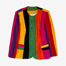 Carica l&#39;immagine nel visualizzatore di Gallery, Moschino Couture &quot;Multicolor&quot; Jacket S/S 1991
