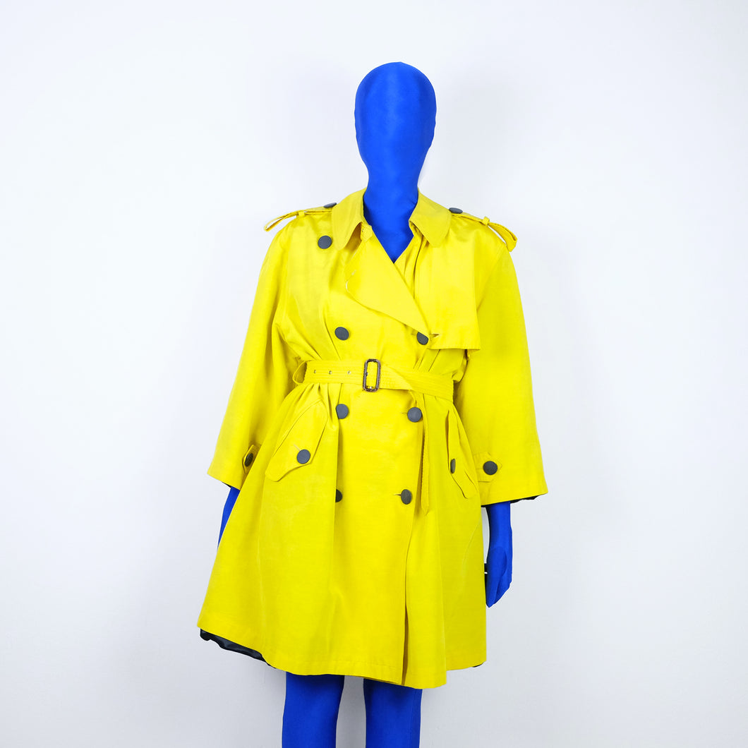 Yellow trench by Jean Paul Gaultier