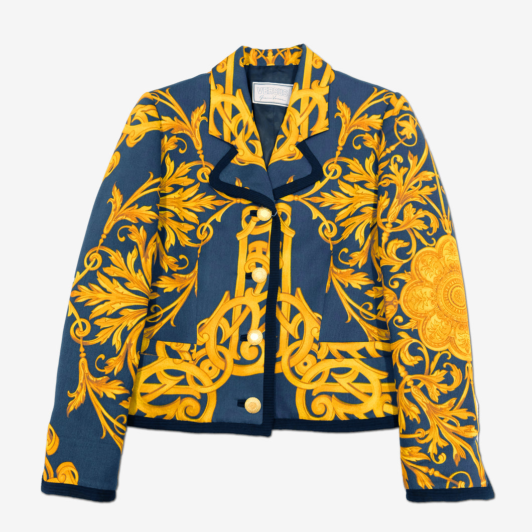 Vintage Baroque printed Jacket Gianni Versace SANGUEBLU VENEZIA