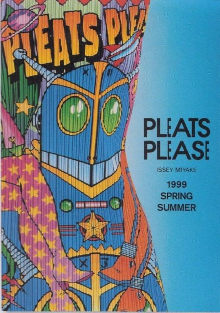 Vintage Issey Miyake Pleats Please Shirt Comic Print – SANGUEBLU