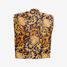 Carica l&#39;immagine nel visualizzatore di Gallery, Versace Jeans Couture Black Gold Baroque Shirt
