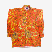 Carica l&#39;immagine nel visualizzatore di Gallery, Versace Jeans Couture Red Gold Baroque Shirt
