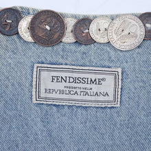 Carica l&#39;immagine nel visualizzatore di Gallery, Fendissime vintage denim gilet
