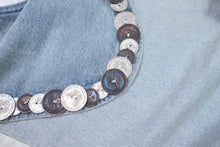 Carica l&#39;immagine nel visualizzatore di Gallery, Fendissime vintage denim gilet
