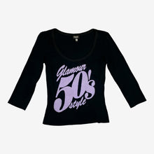 Carica l&#39;immagine nel visualizzatore di Gallery, D&amp;G &quot;Glamour 50&#39;s Style&quot; T-shirt - F/W 2004
