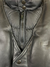 Carica l&#39;immagine nel visualizzatore di Gallery, Supreme/Schott Down Leather Vest Puffy Jacket
