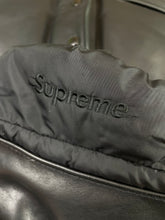 Carica l&#39;immagine nel visualizzatore di Gallery, Supreme/Schott Down Leather Vest Puffy Jacket
