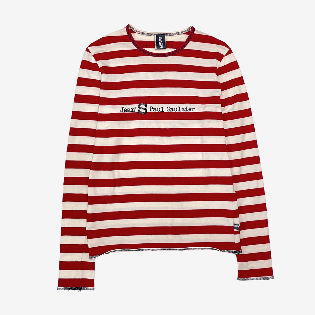 Jean Paul Gaultier Heart Striped Shirt