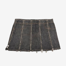 Carica l&#39;immagine nel visualizzatore di Gallery, D&amp;G &quot;Zippers&quot; Mini Skirt
