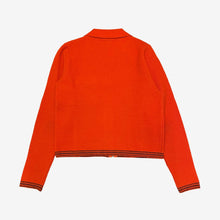 Carica l&#39;immagine nel visualizzatore di Gallery, Versace Jeans Couture Orange Cropped Jacket
